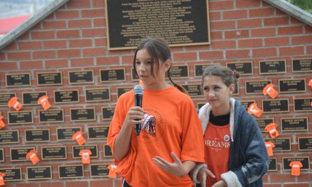 Local youth honour residential school attendees