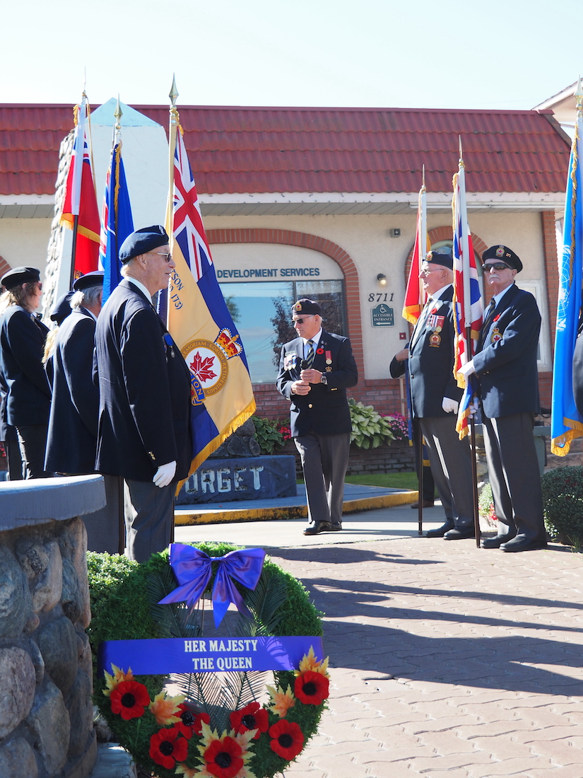 Osoyoos Legion - Queen's funeral