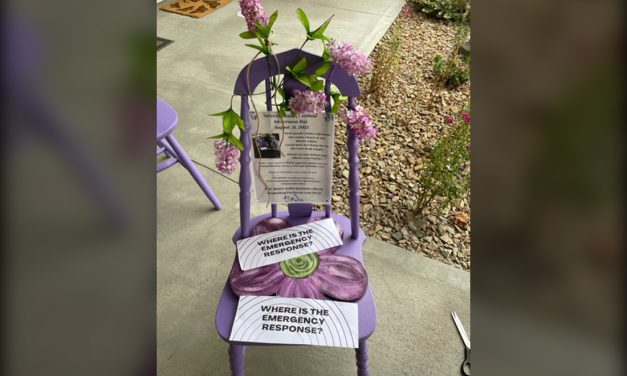 ‘Empty chairs’ send strong, local message