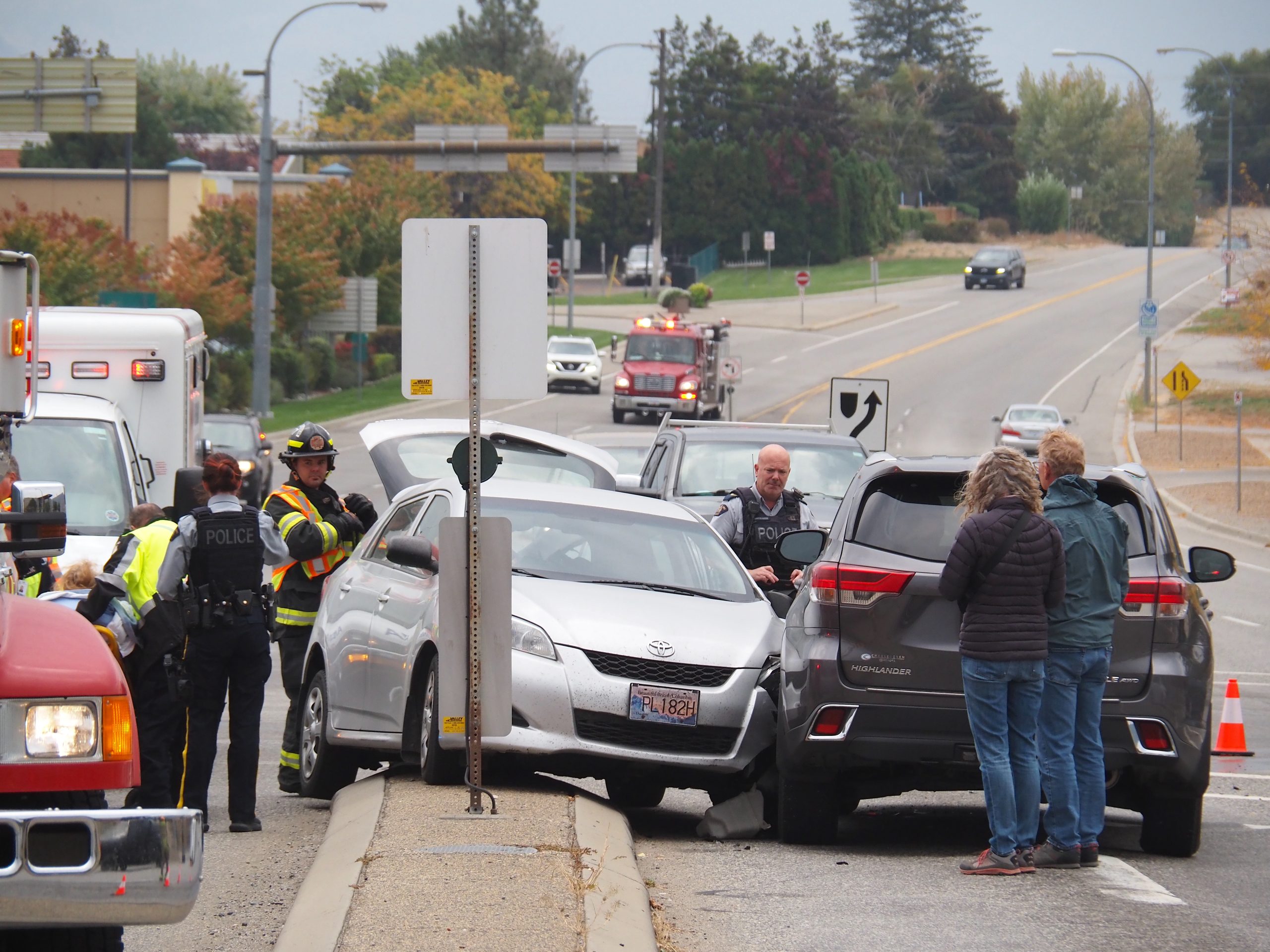 three car accident Hwy97 and Hwy3