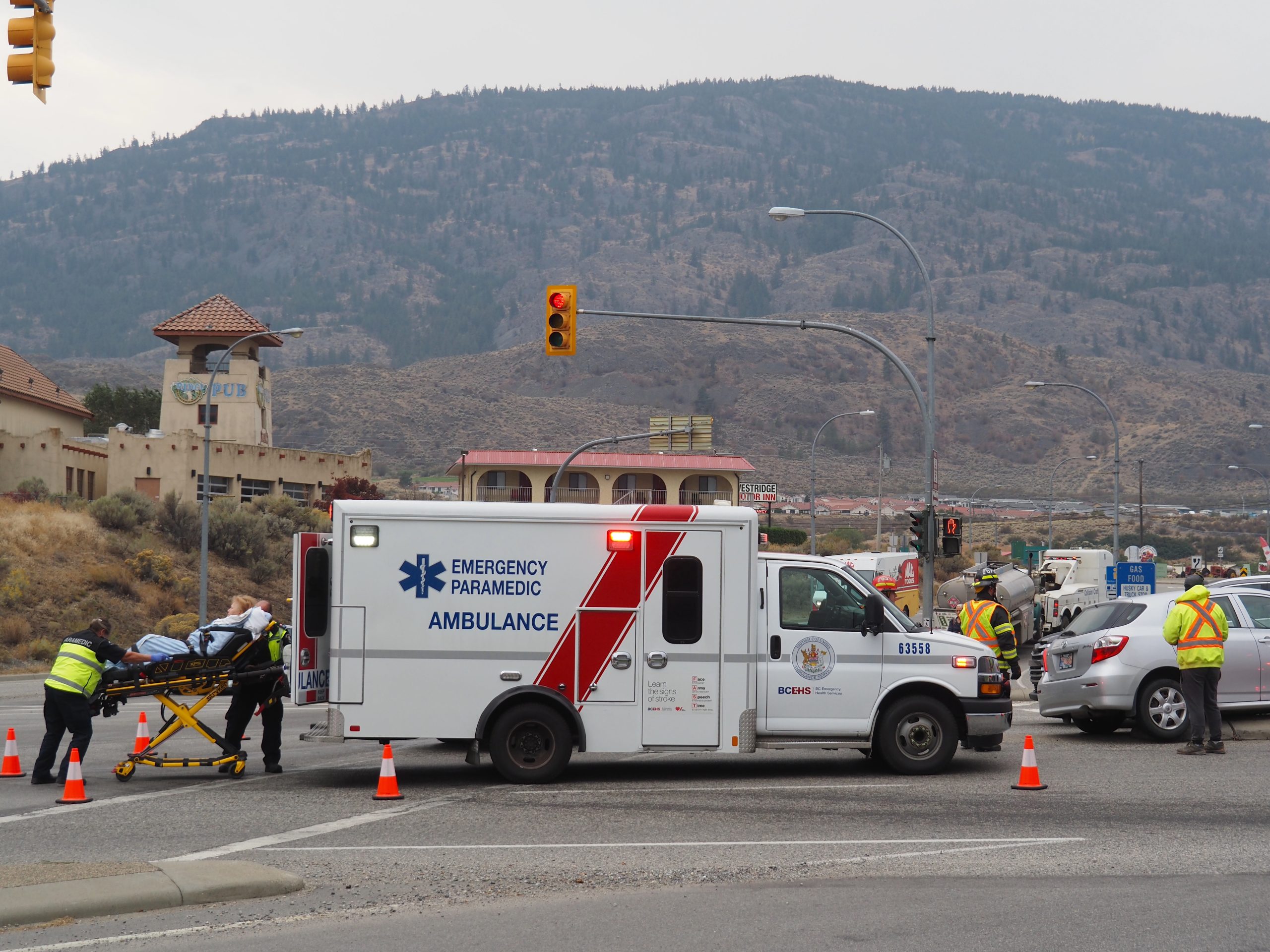 three car accident Hwy97 and Hwy3