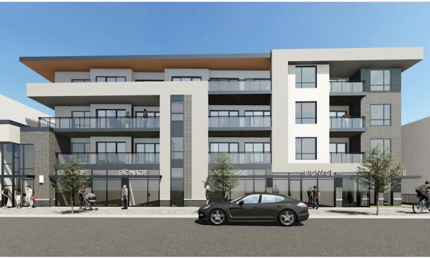Four-storey mixed use building gets first approval