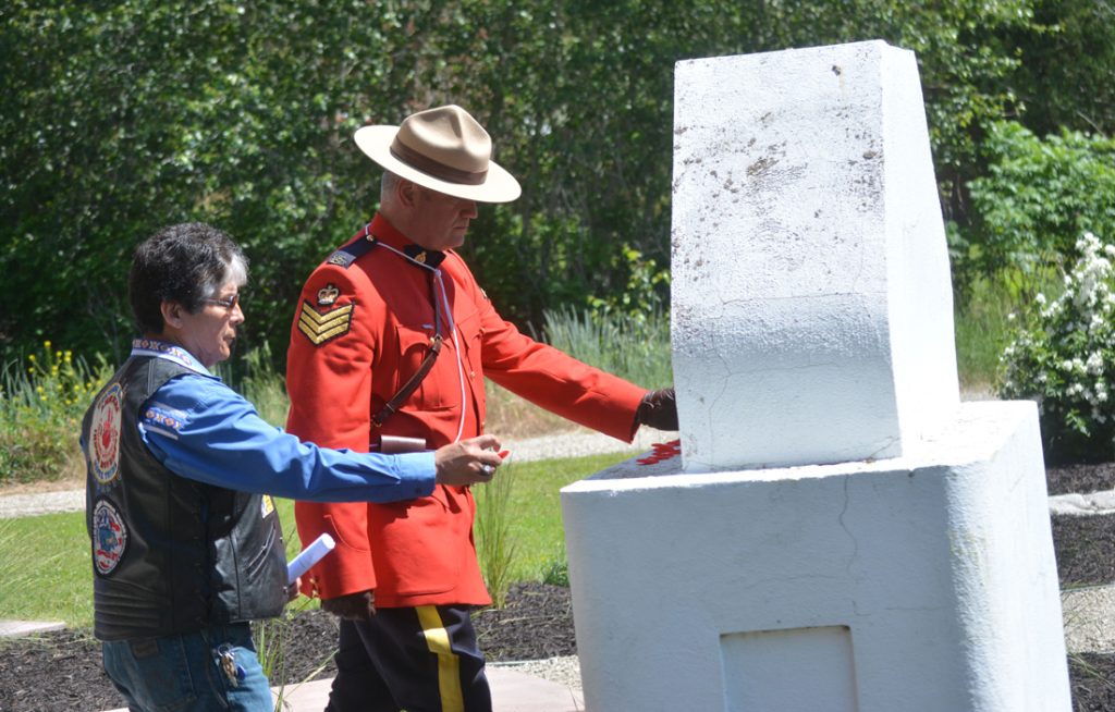 Clarence Louie and Don Wrigglesworth