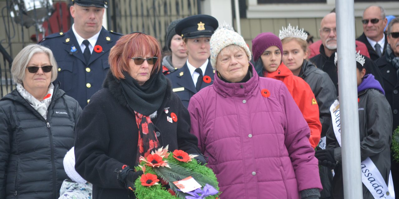Capacity crowd remembers sacrifice