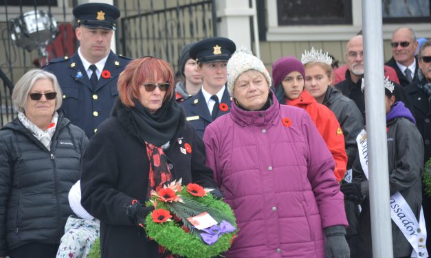 Capacity crowd remembers sacrifice