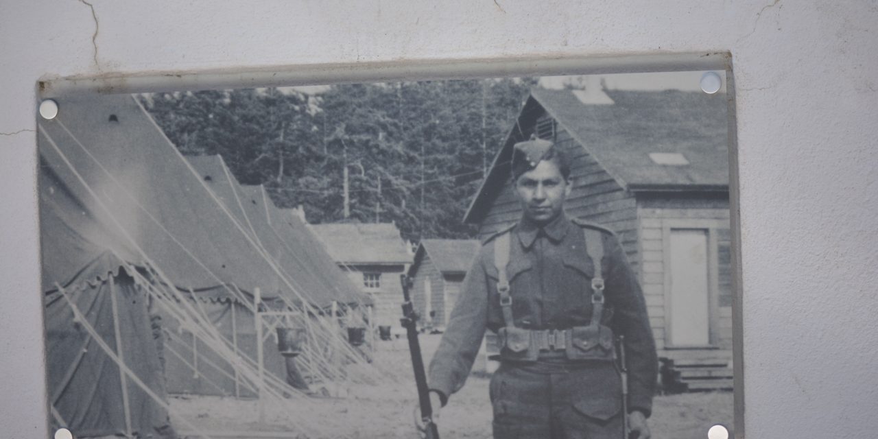 OIB honours First Nations war veteran George