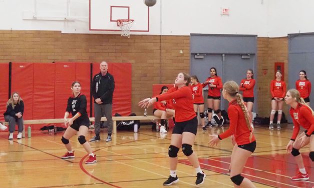 Rattlers volleyballers in Prince George for Provincials