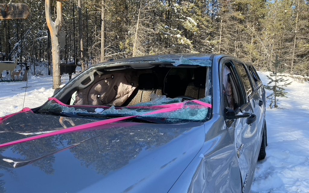 Local firefighters help seniors trapped in vehicle
