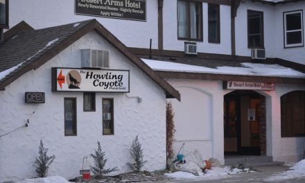 Desert Arms and pub close