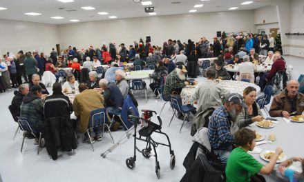 Christmas dinner feeds more than 200