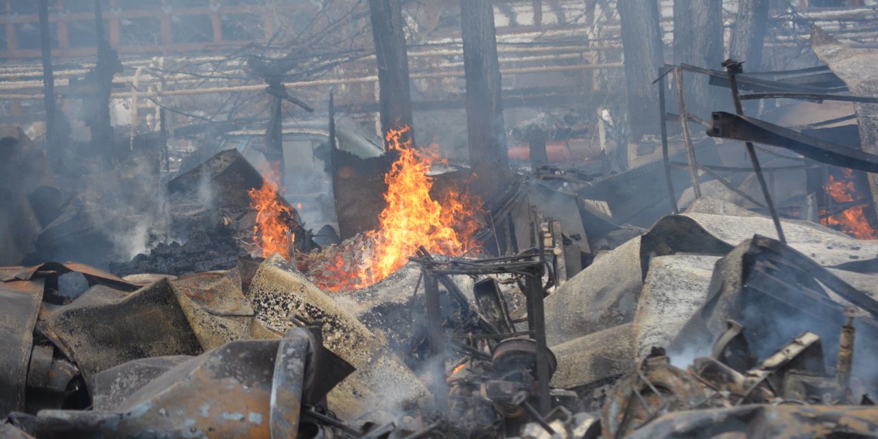 UPDATED: Man perishes in Oliver workshop fire