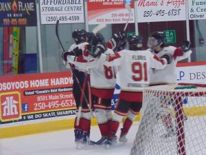 Coyotes Celebrate goal