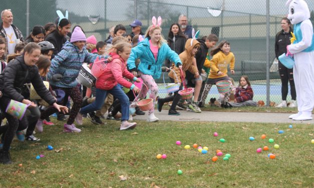 Easter bunny hops around Oliver and Osoyoos