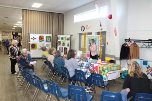 Quilt demonstration