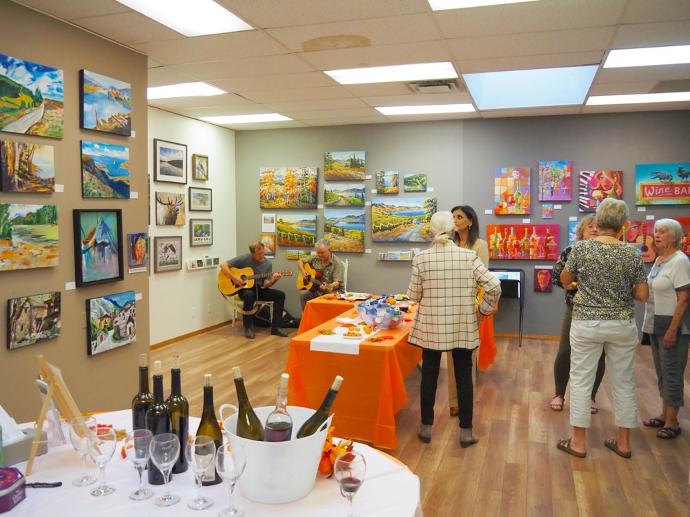 Okanagan art gallery first friday