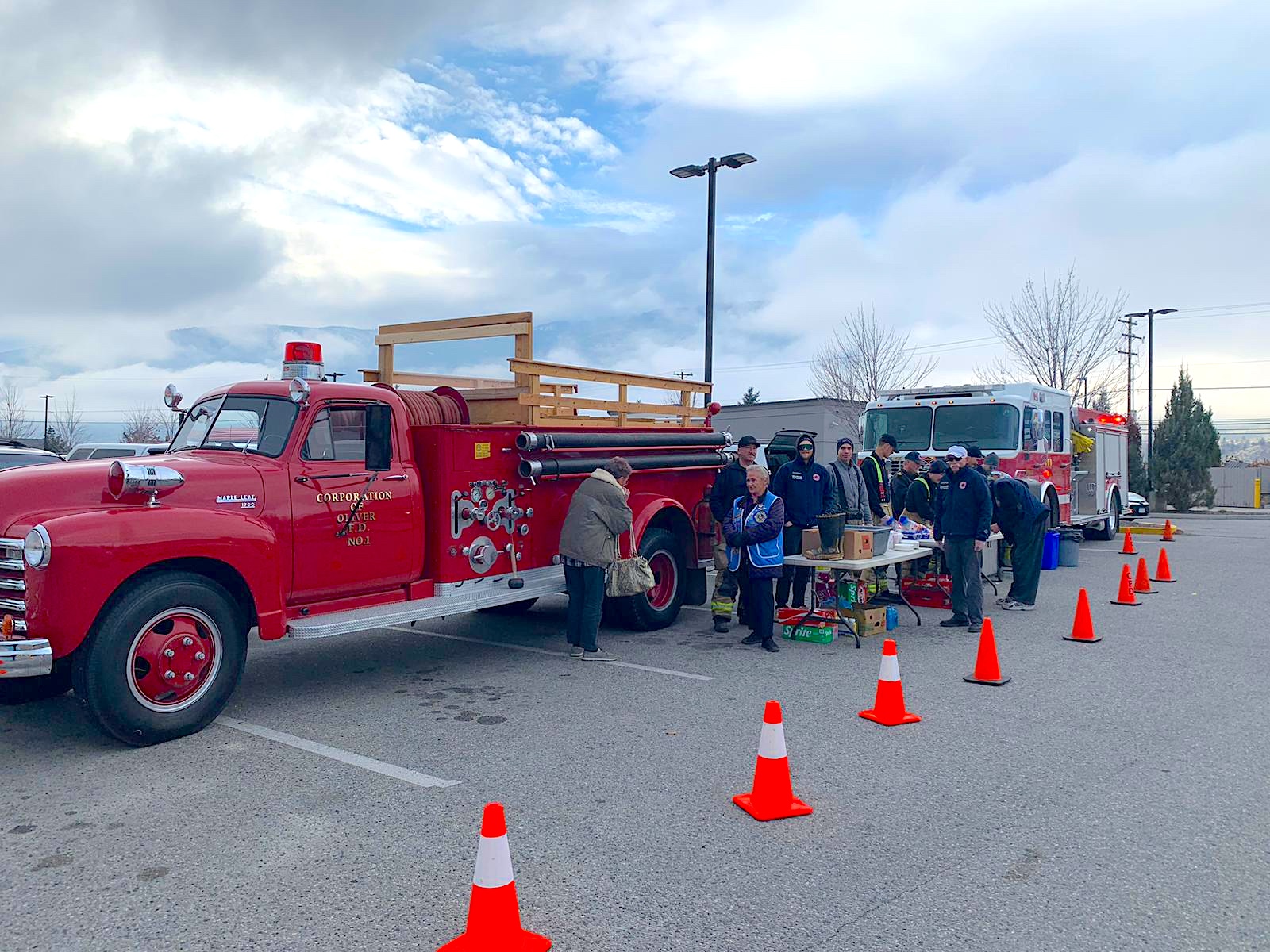 Oliver fire department fundraiser