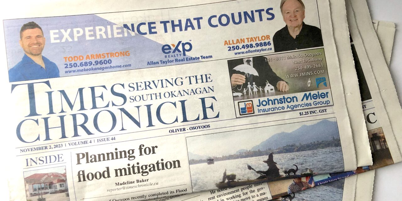 Times Chronicle returns as locally-owned independent