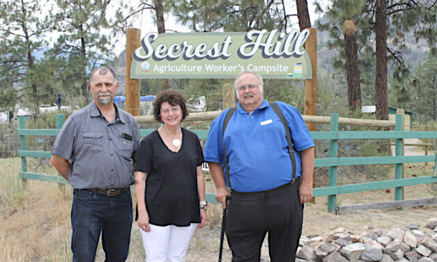 Secrest Hill campsite gets kitchen shelter upgrades