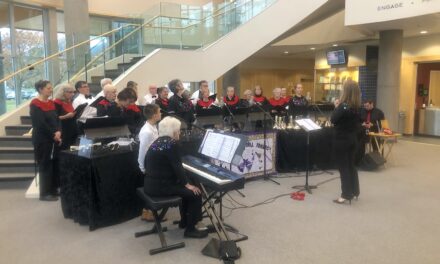 Ringing in Christmas with the Oliver Handbell Ringers, Singers