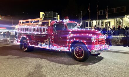 Oliver’s Christmas Fire Truck spreads the cheer