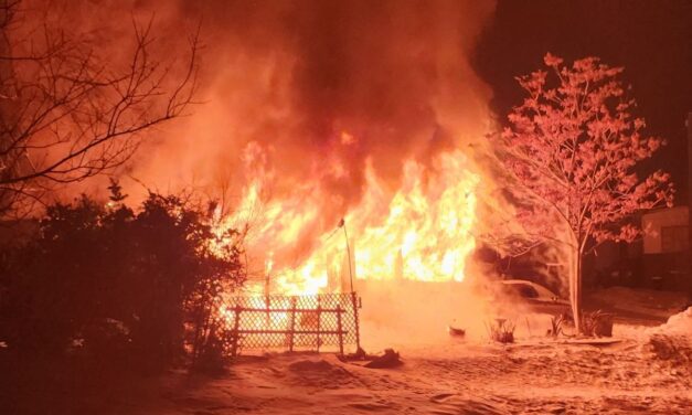 UPDATED: Fire consumes mobile home leaving one fatality