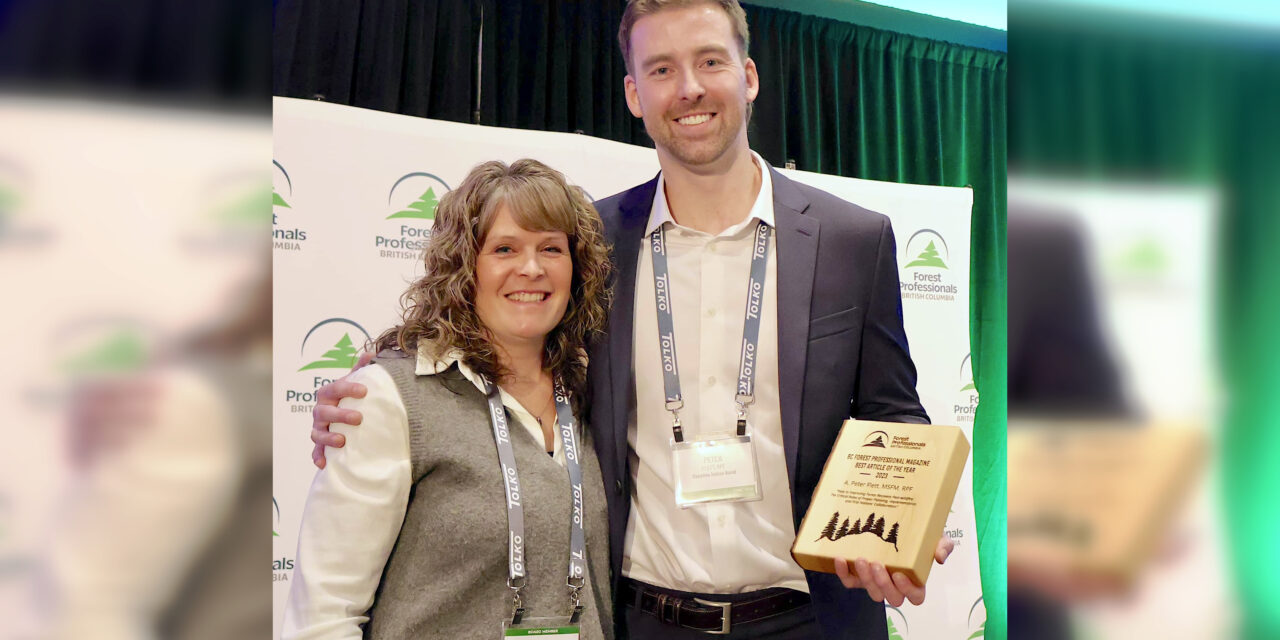 Nk’Mip Forestry’s Peter Flett wins magazine award