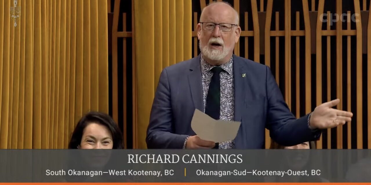 Cannings presses Liberals on support to devastated wine sector