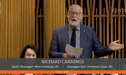Cannings presses Liberals on support to devastated wine sector