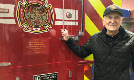 Osoyoos Fire Rescue honours decades of service