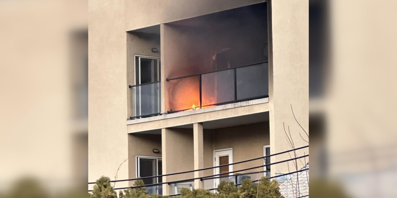 ‘Cooking appliance’ starts balcony fire at Desert Surfside