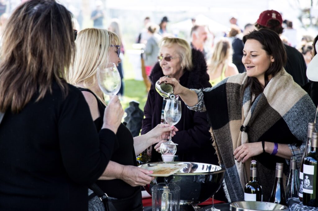Pig out festival - wine