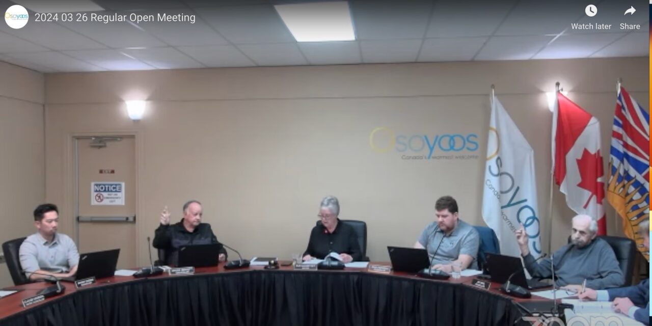 Osoyoos budget passes but not unanimous