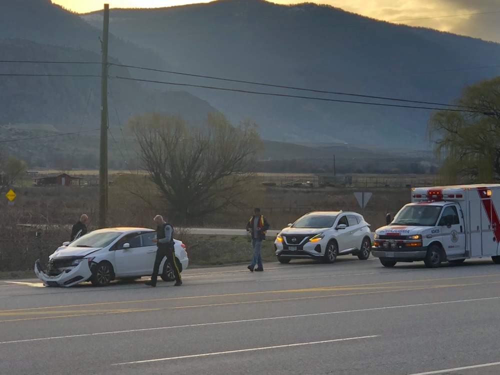 accident road 22 - hwy 97