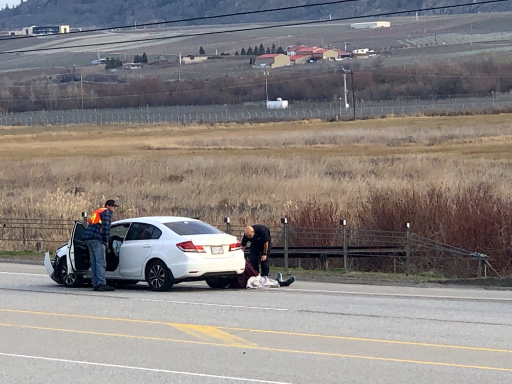 accident road 22 - hwy 97