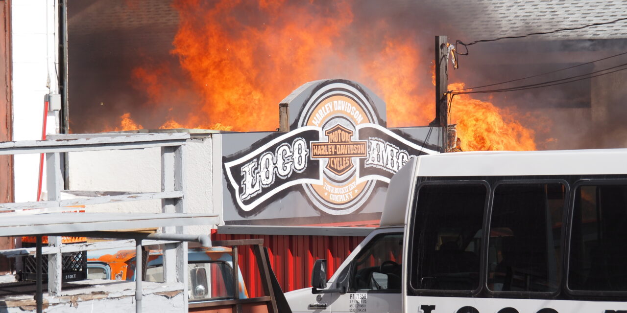 BREAKING: Fire breaks out at Loco Amigos in Osoyoos