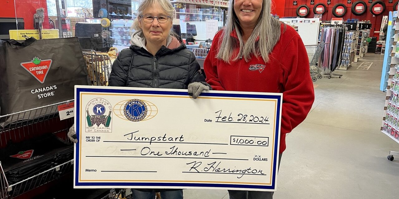 Kiwanis helps add some lift to the Jumpstart charities