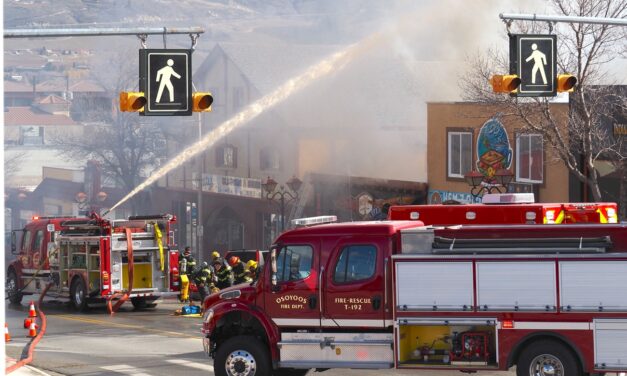 Osoyoos fire chief praises team effort on Main St. fire