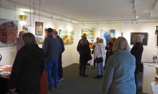 Life is like a bowl full of cherries at the Osoyoos art gallery
