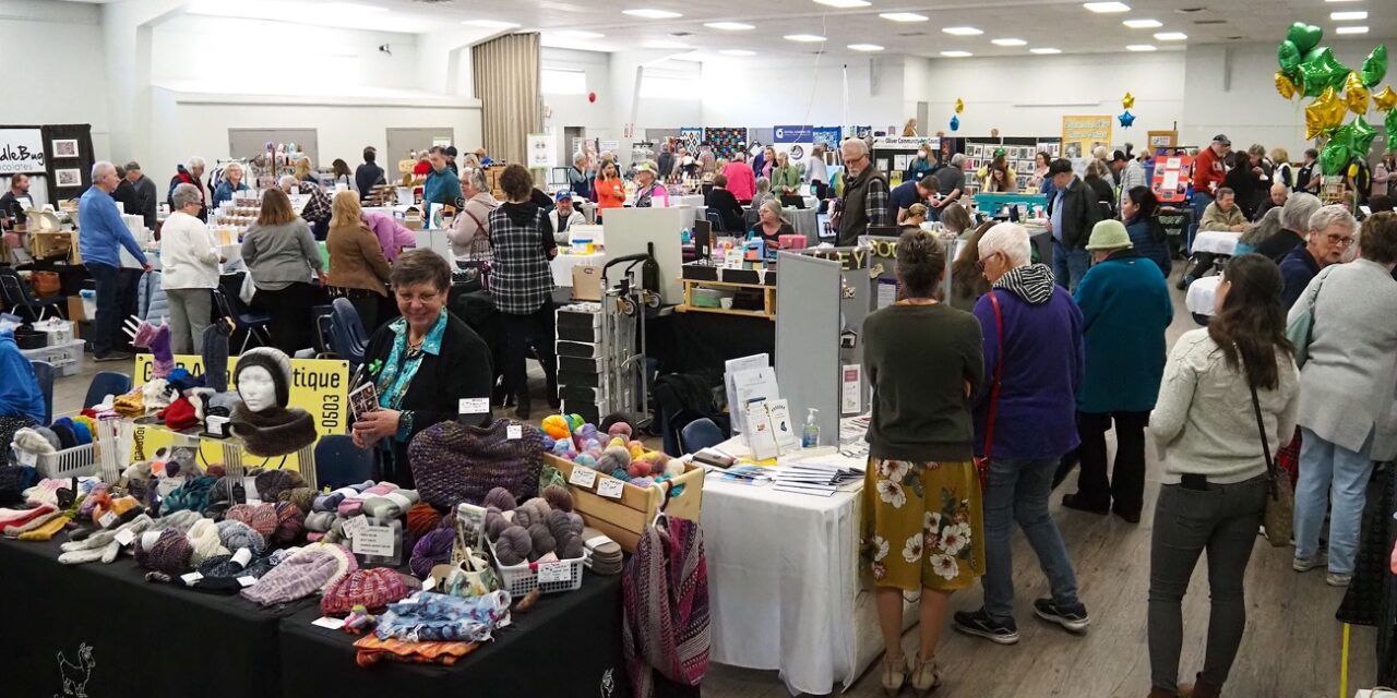 Oliver trade show wows with more vendors, steady crowd