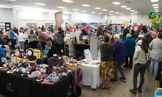 Oliver trade show wows with more vendors, steady crowd