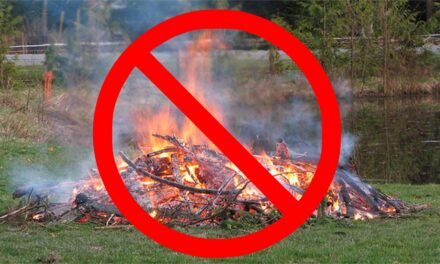 Reminder: open burning season closes April 15  