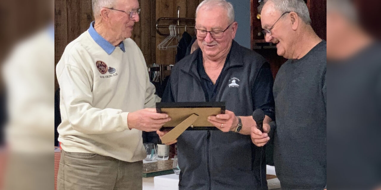 Oliver curling club awards lifetime membership