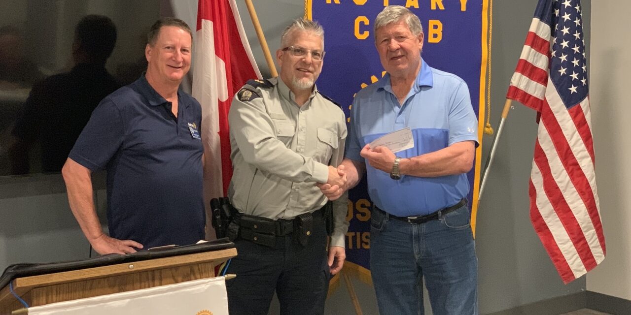 Rotary donates to Osoyoos and area first responders