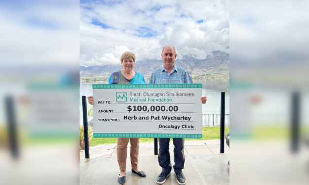 Osoyoos family donates $100,000 for oncology centre