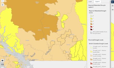 Okanagan region moved to Level 2 drought rating