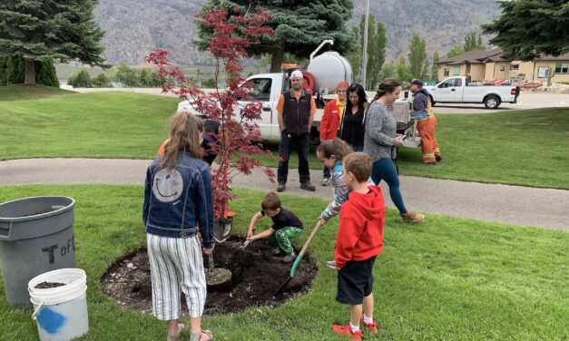 Home Hardware plants commemorative trees