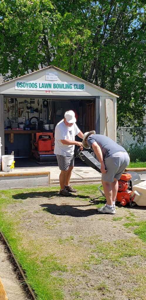 lawn bowling grass damage
