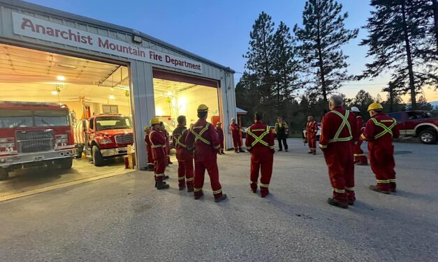 Task force responds to Anarchist wildfire call