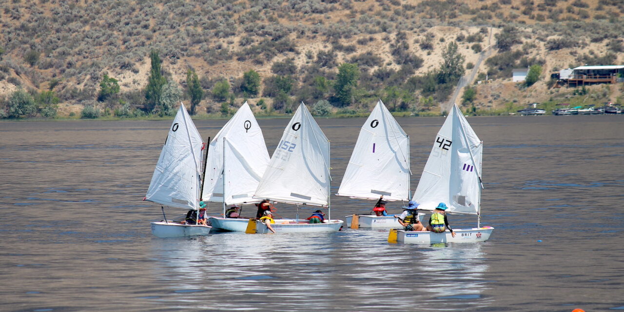 Junior sailors take to the lake