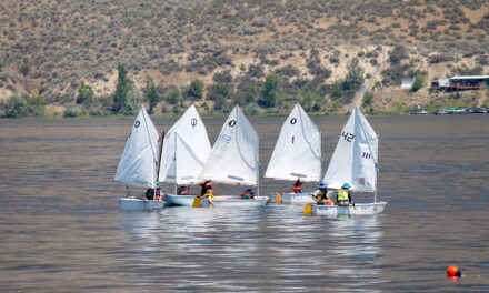 Junior sailors take to the lake